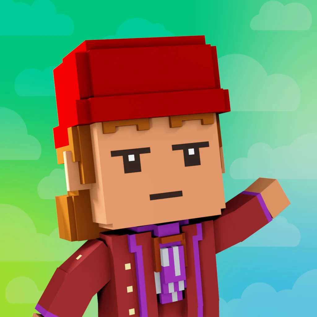 Pirate #6703 voxel render