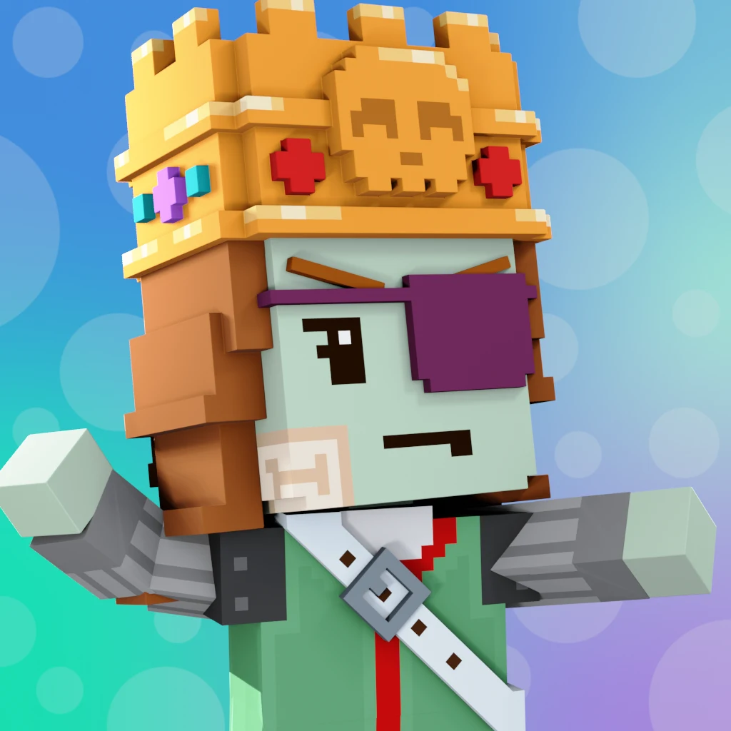 Pirate #6704 voxel render