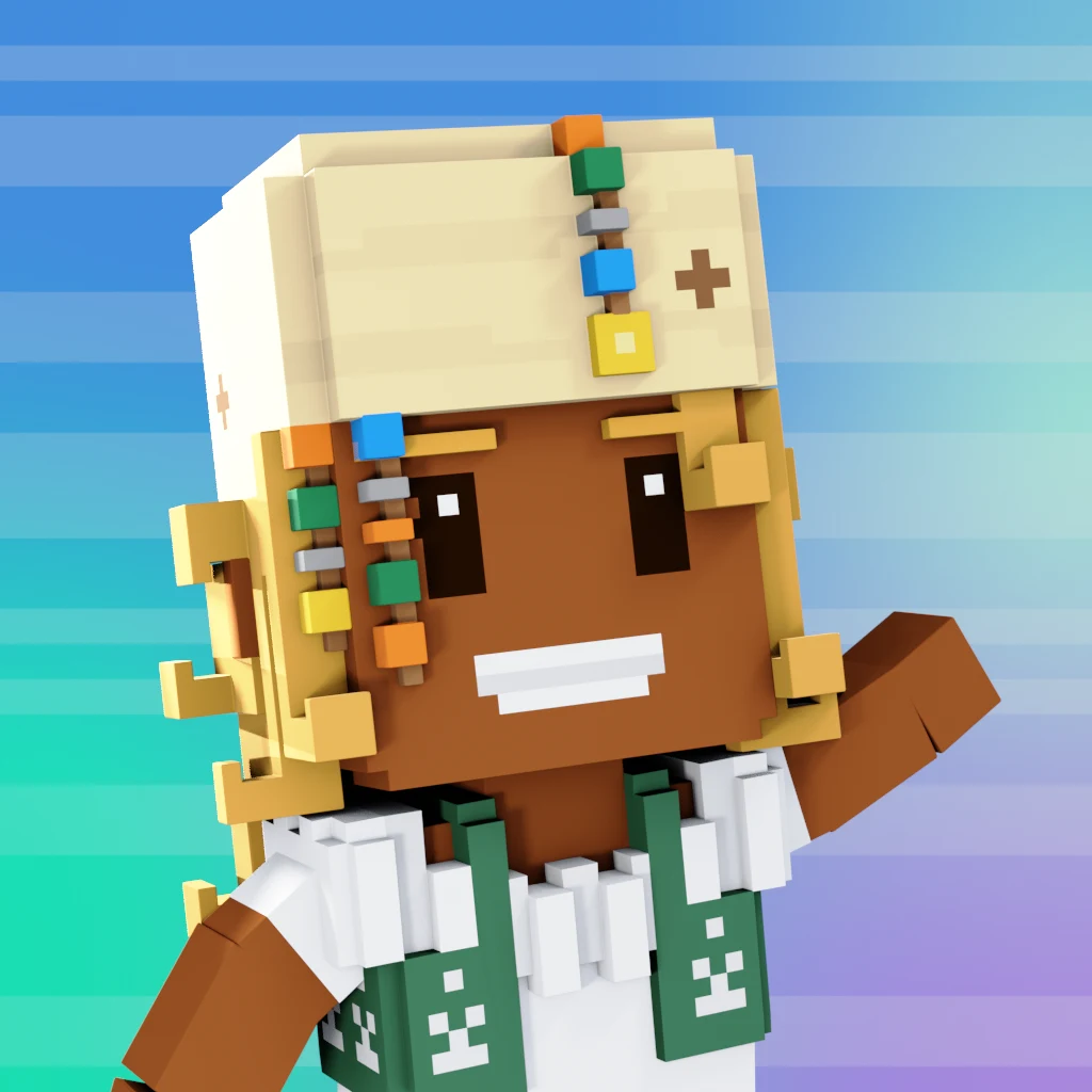 Pirate #6707 voxel render