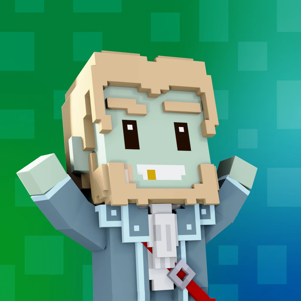 Pirate #6708 voxel render