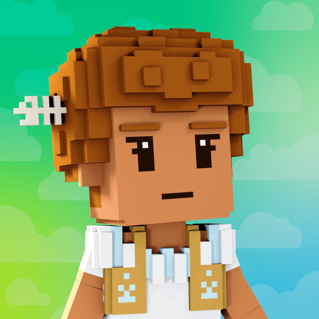 Pirate #6709 voxel render