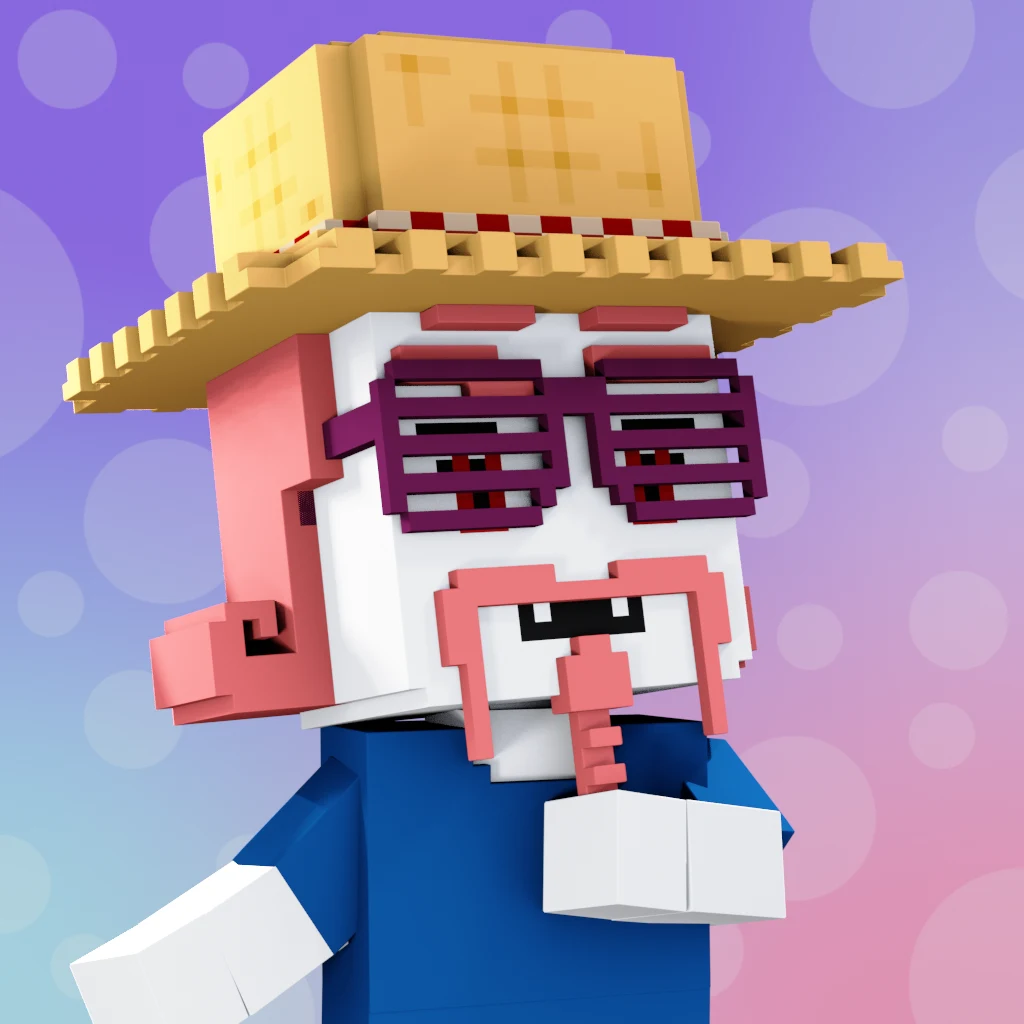 Pirate #6711 voxel render