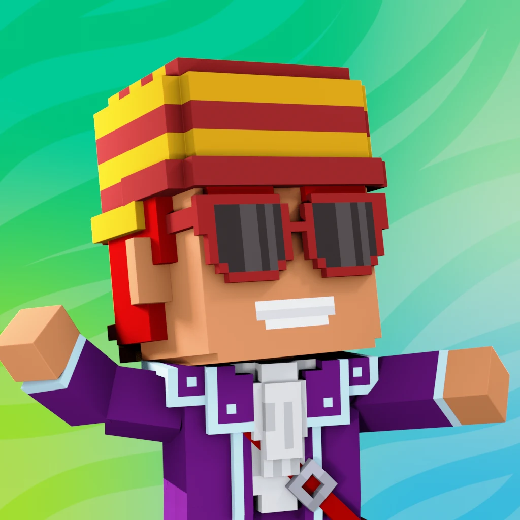 Pirate #6721 voxel render