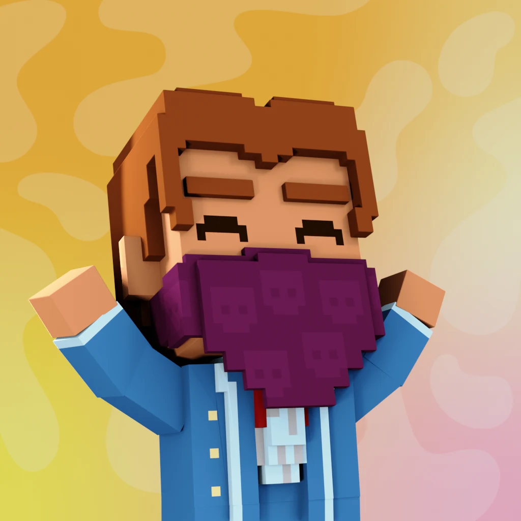 Pirate #6722 voxel render