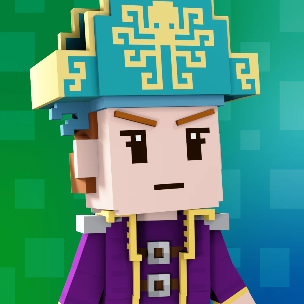 Pirate #6726 voxel render