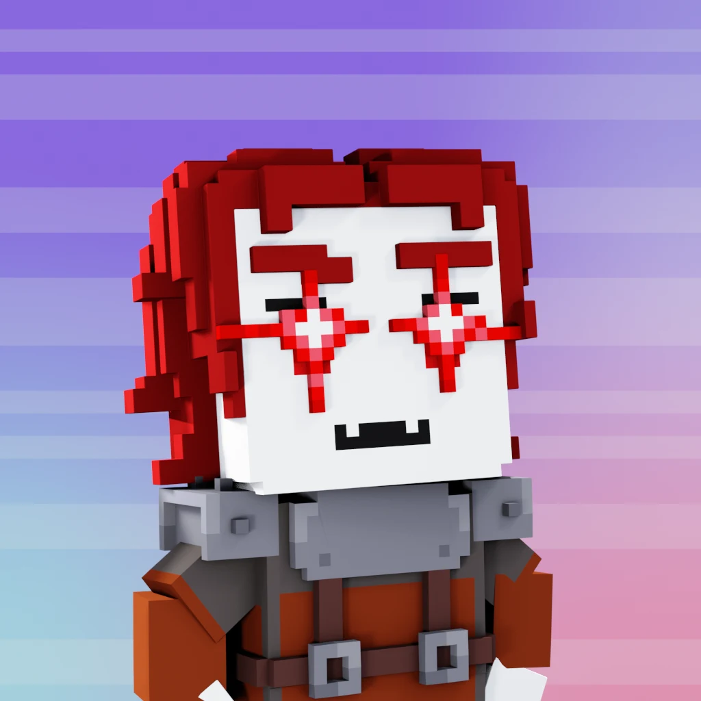 Pirate #6730 voxel render