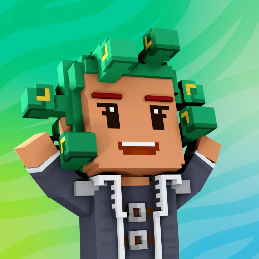 Pirate #6735 voxel render