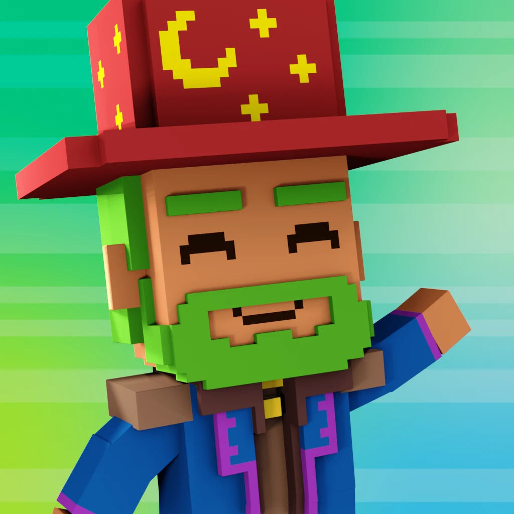 Pirate #6746 voxel render