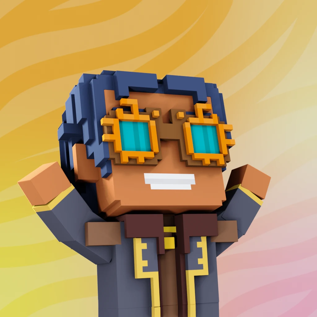 Pirate #6749 voxel render