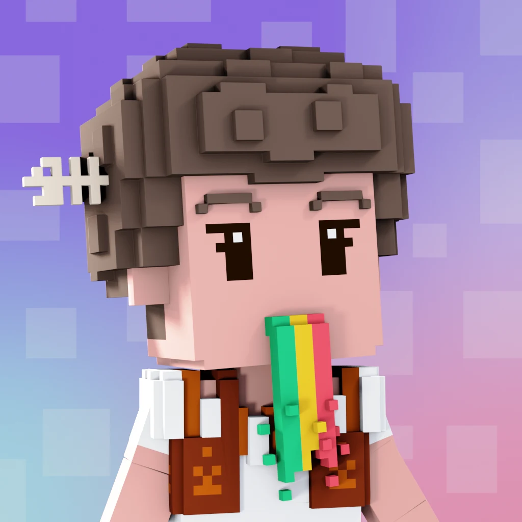 Pirate #6755 voxel render