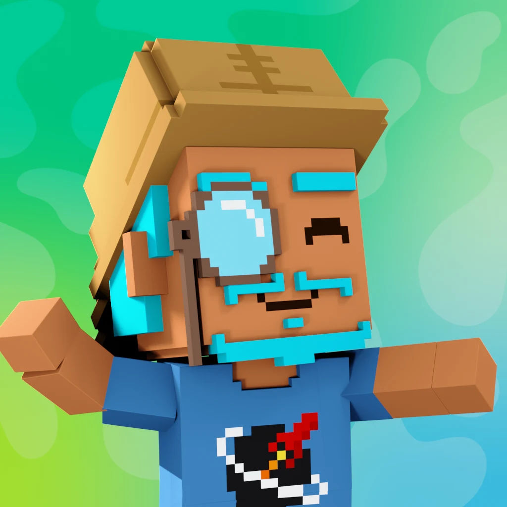 Pirate #6769 voxel render
