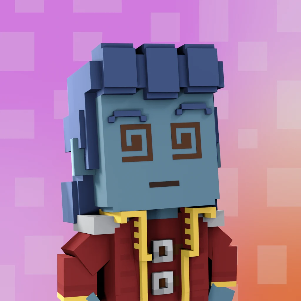 Pirate #6770 voxel render