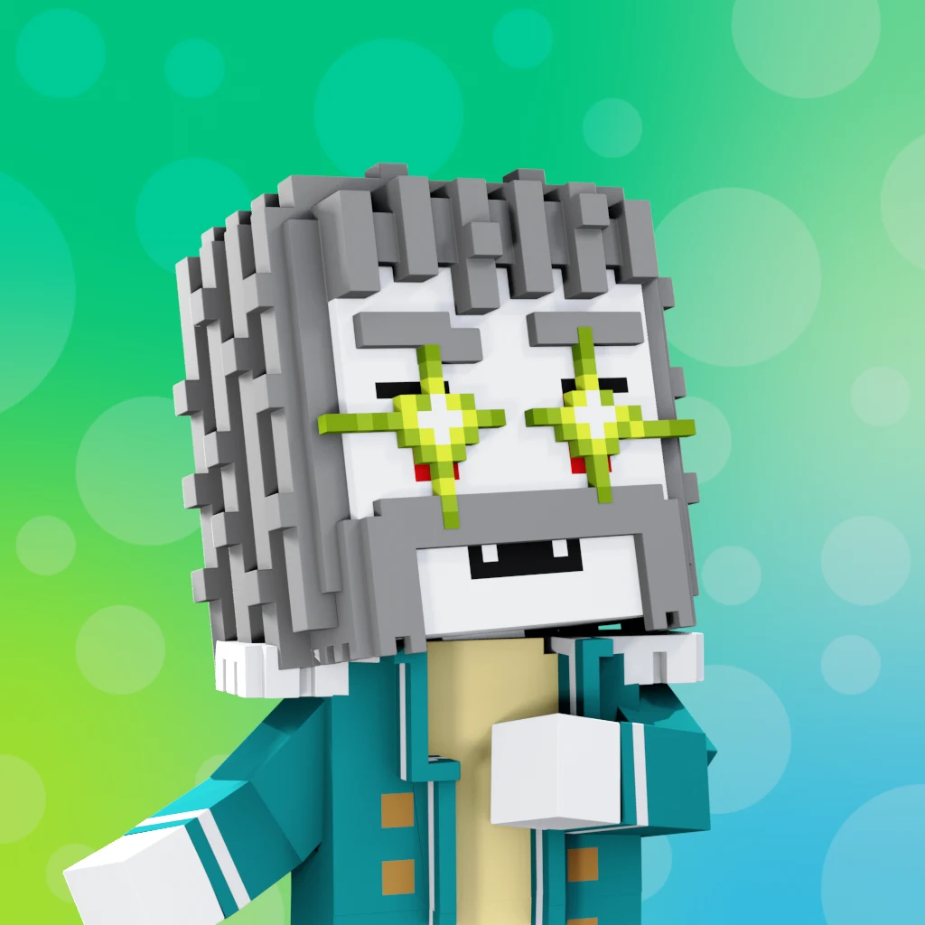 Pirate #6773 voxel render