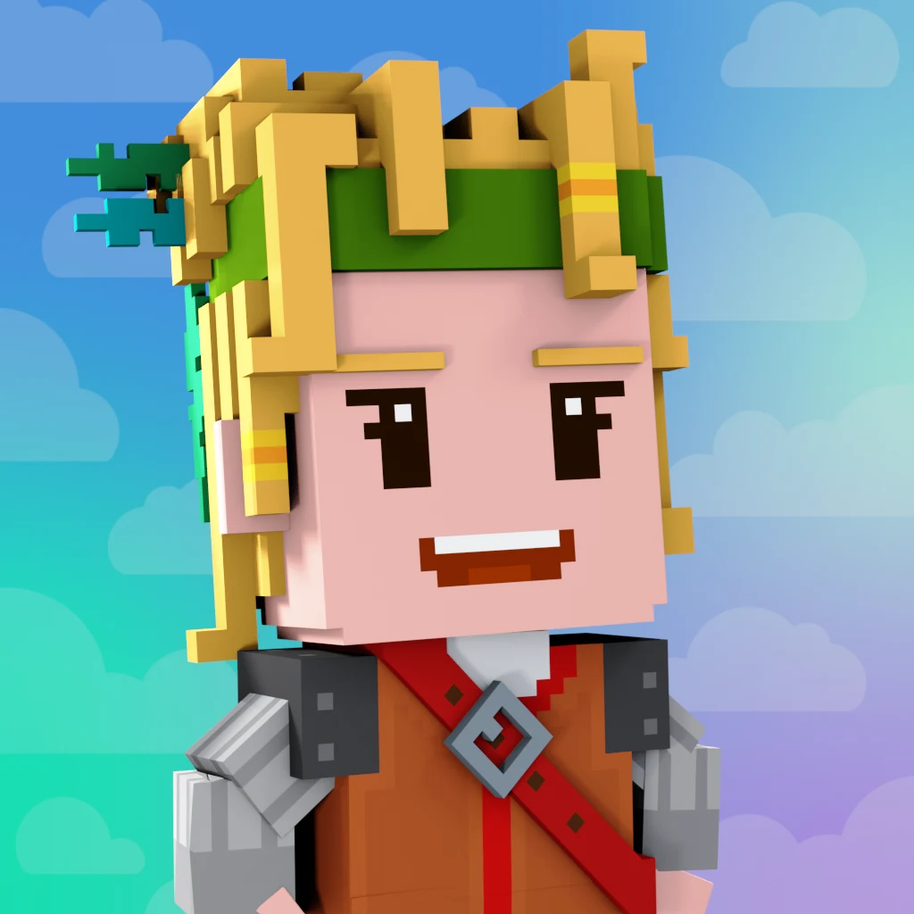 Pirate #6775 voxel render