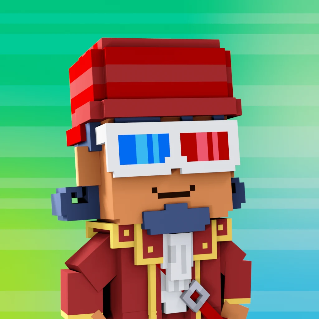 Pirate #6776 voxel render