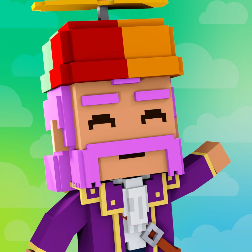 Pirate #678 voxel render