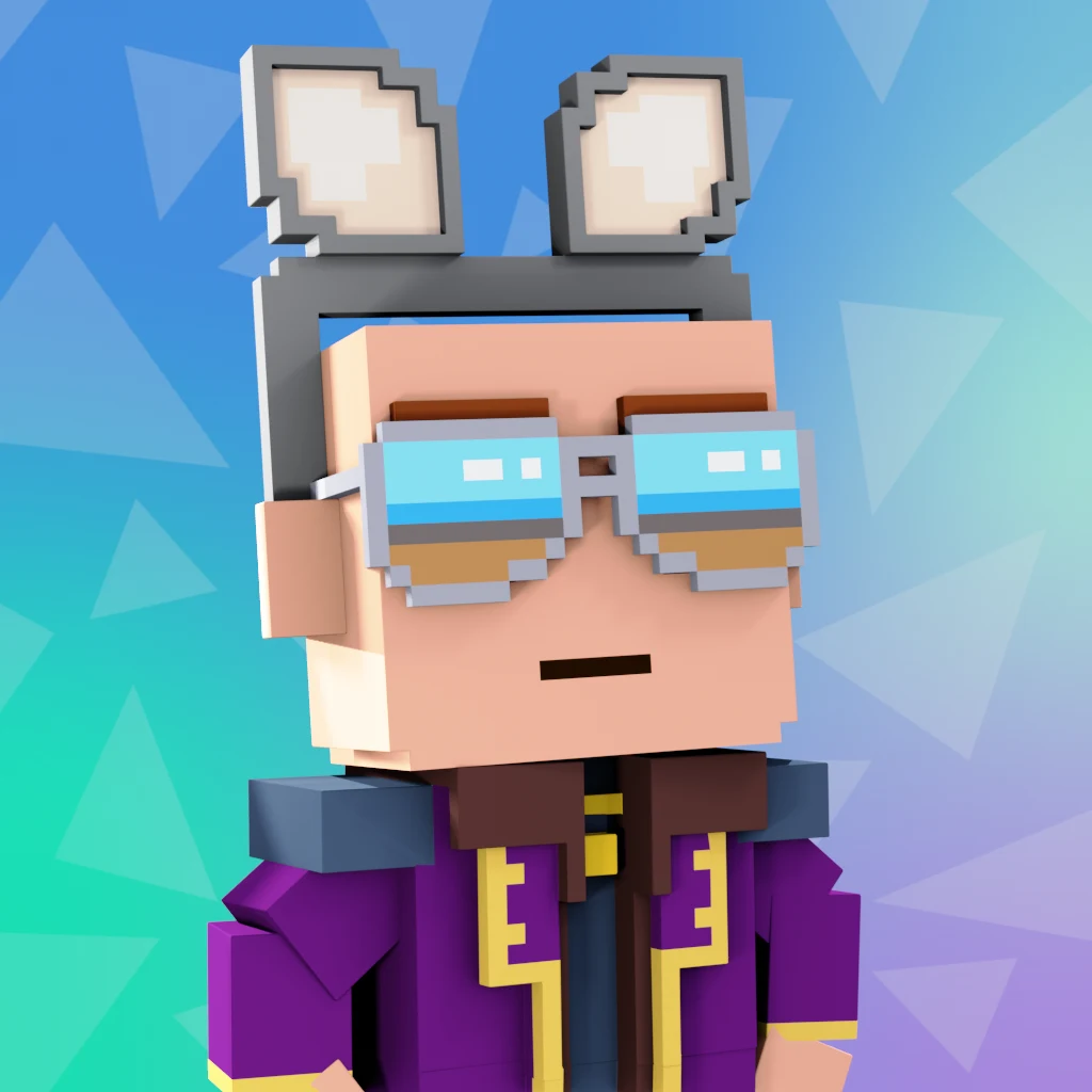 Pirate #6782 voxel render