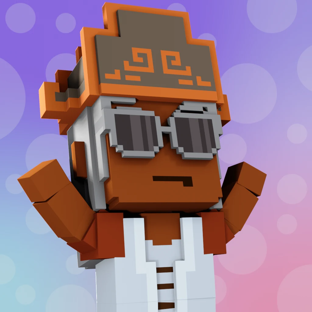 Pirate #6784 voxel render