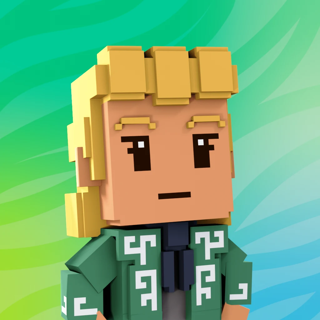 Pirate #6786 voxel render