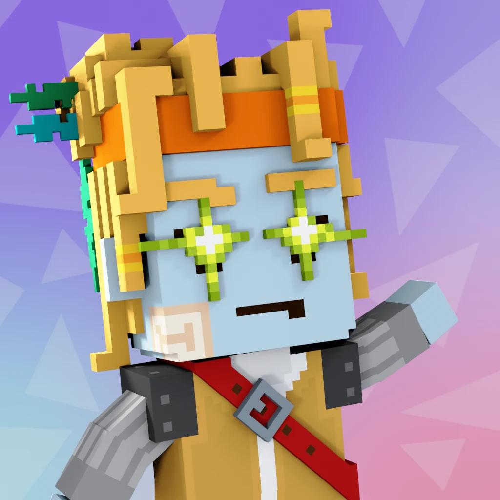 Pirate #6797 voxel render