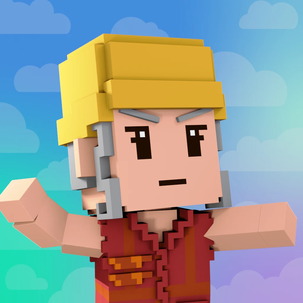 Pirate #6799 voxel render