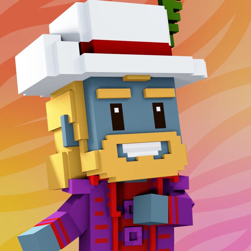 Pirate #68 voxel render