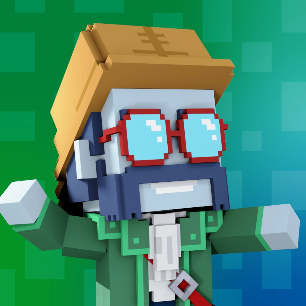 Pirate #6803 voxel render