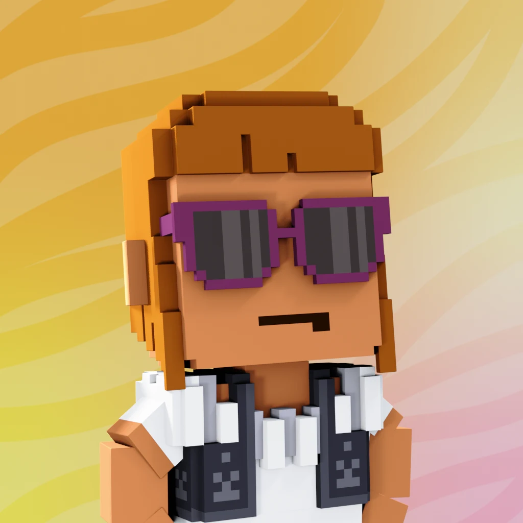 Pirate #6804 voxel render