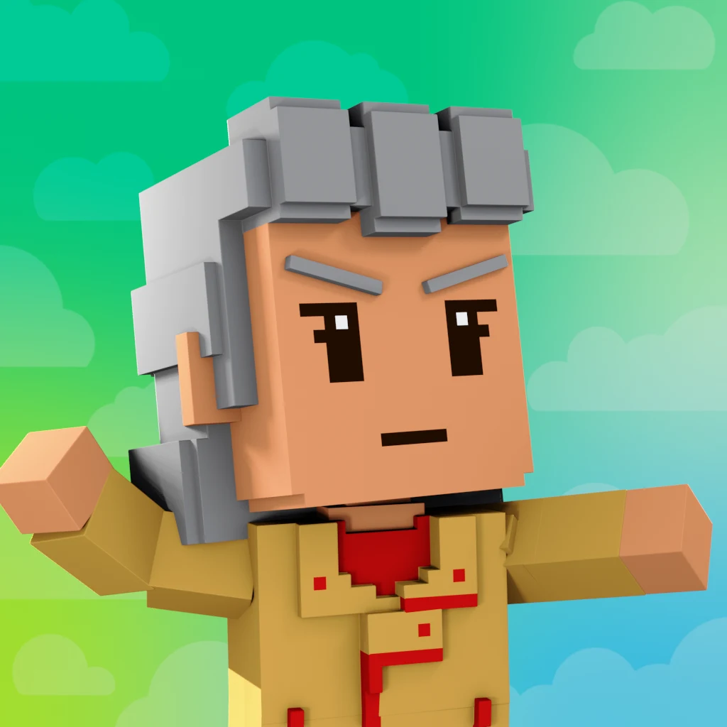 Pirate #6806 voxel render