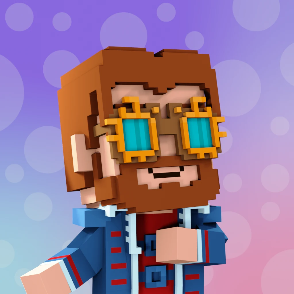 Pirate #681 voxel render
