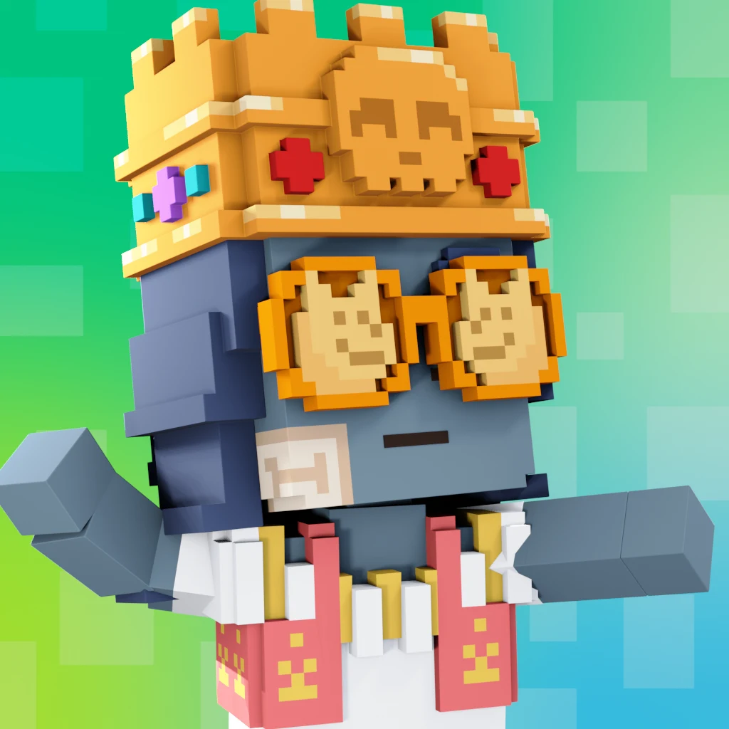 Pirate #6815 voxel render