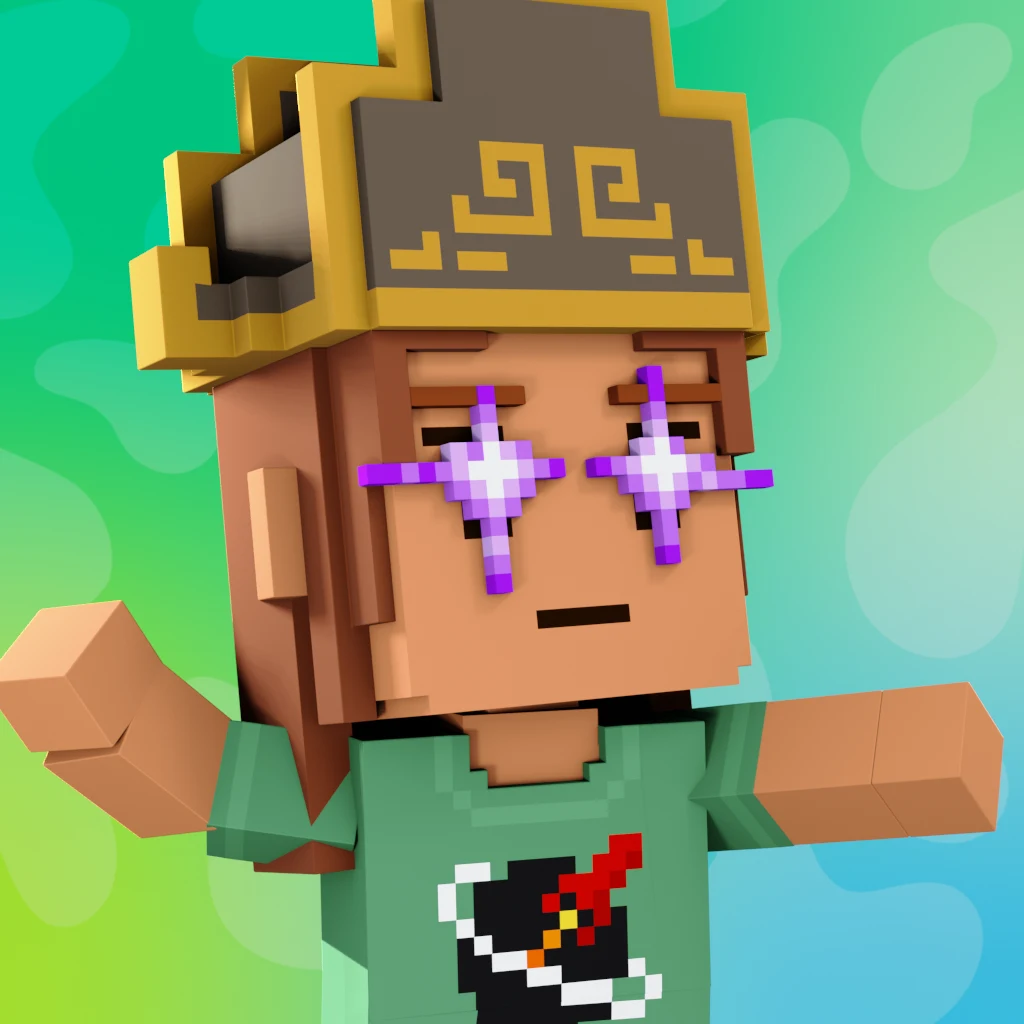 Pirate #6827 voxel render