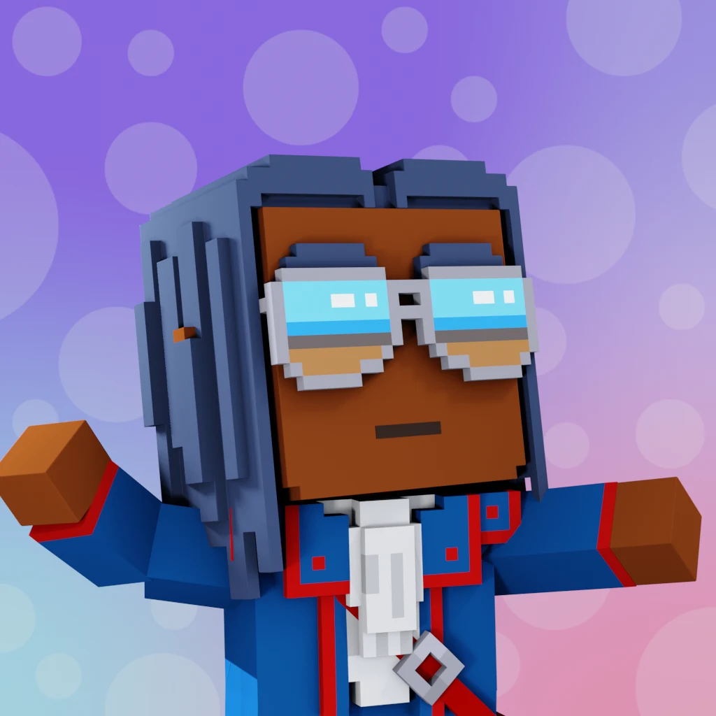 Pirate #6830 voxel render