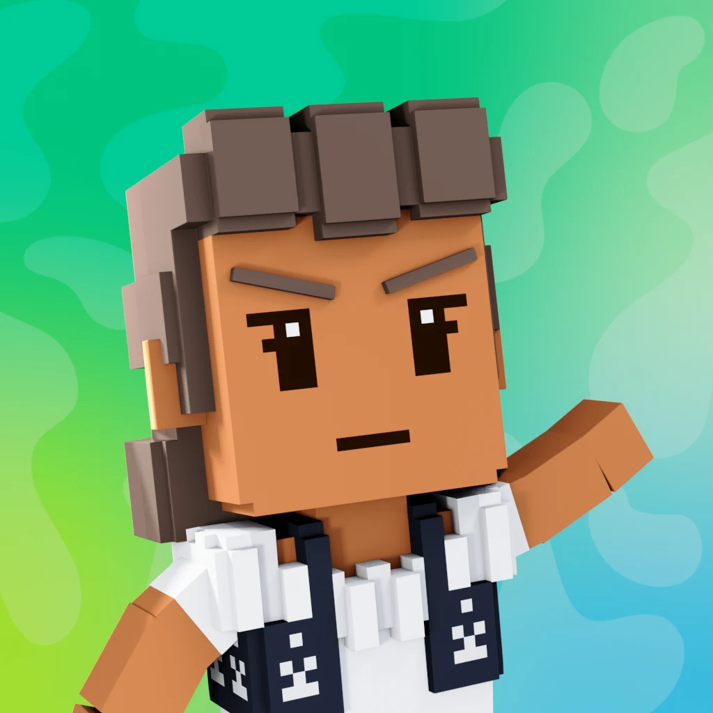 Pirate #6831 voxel render