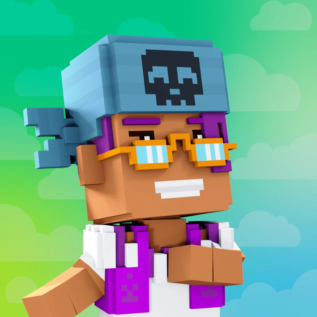 Pirate #6832 voxel render
