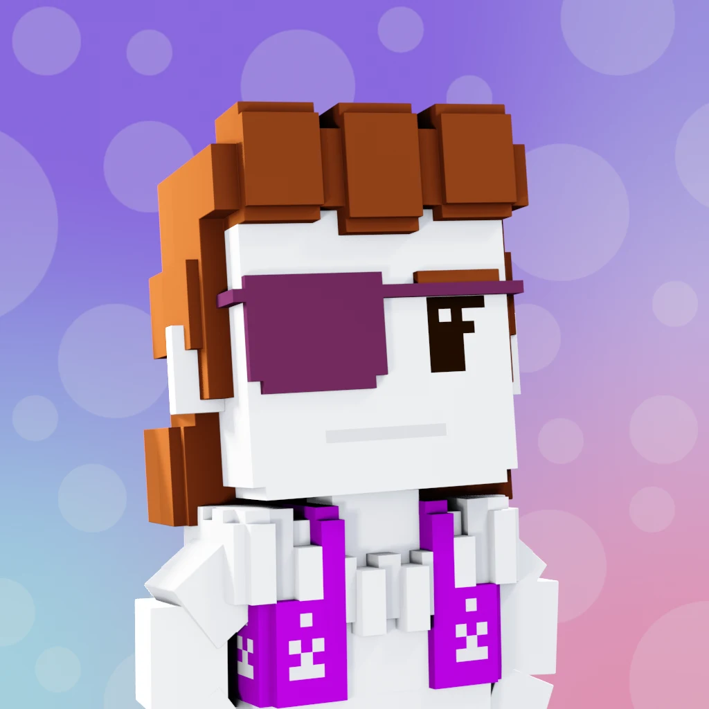 Pirate #6838 voxel render