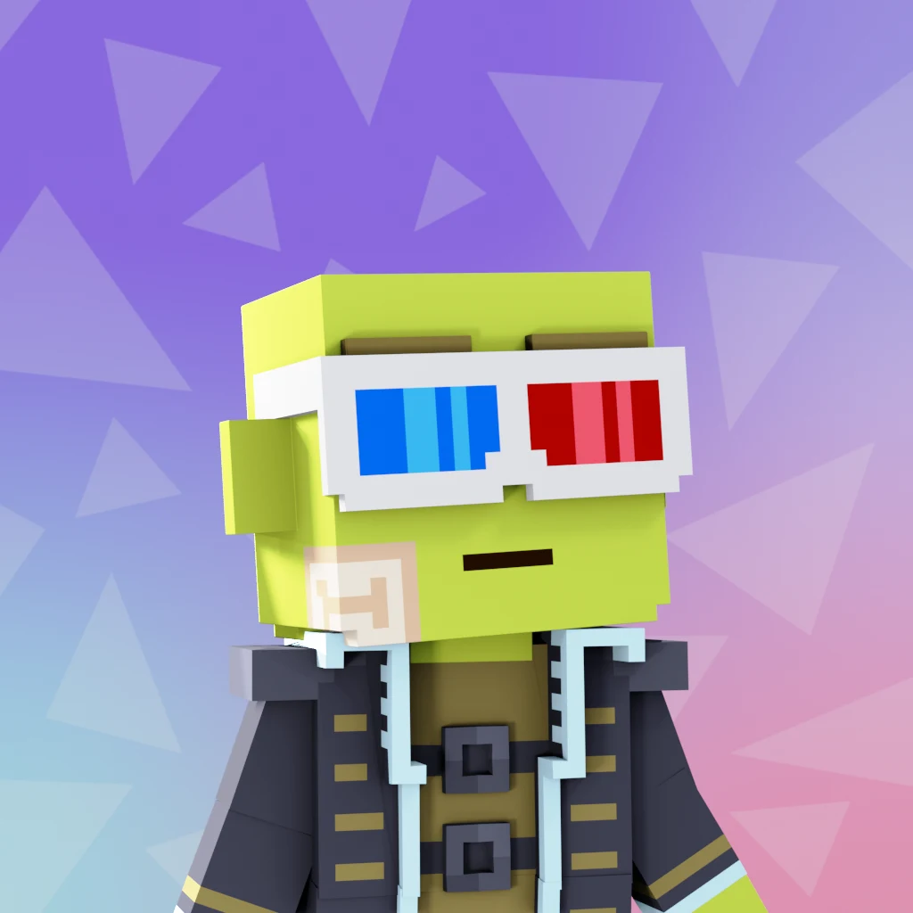 Pirate #6839 voxel render