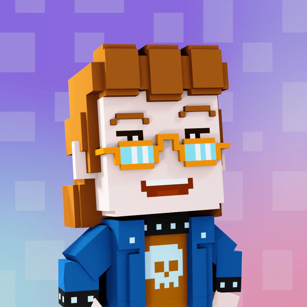 Pirate #6846 voxel render
