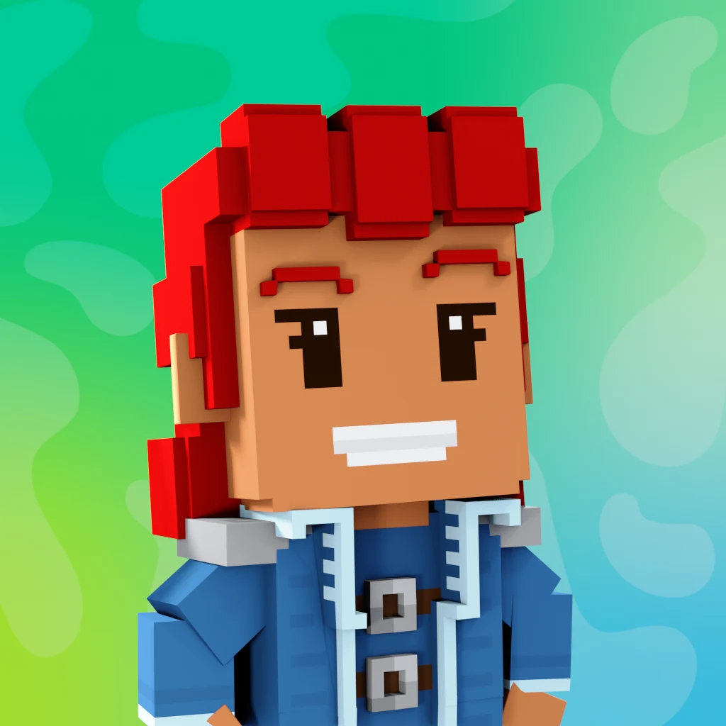 Pirate #6848 voxel render