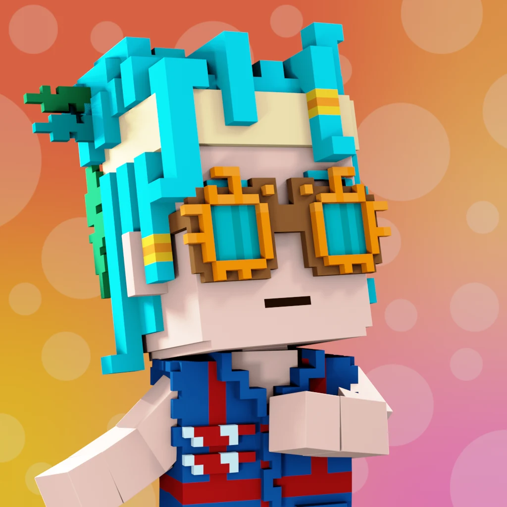 Pirate #6849 voxel render