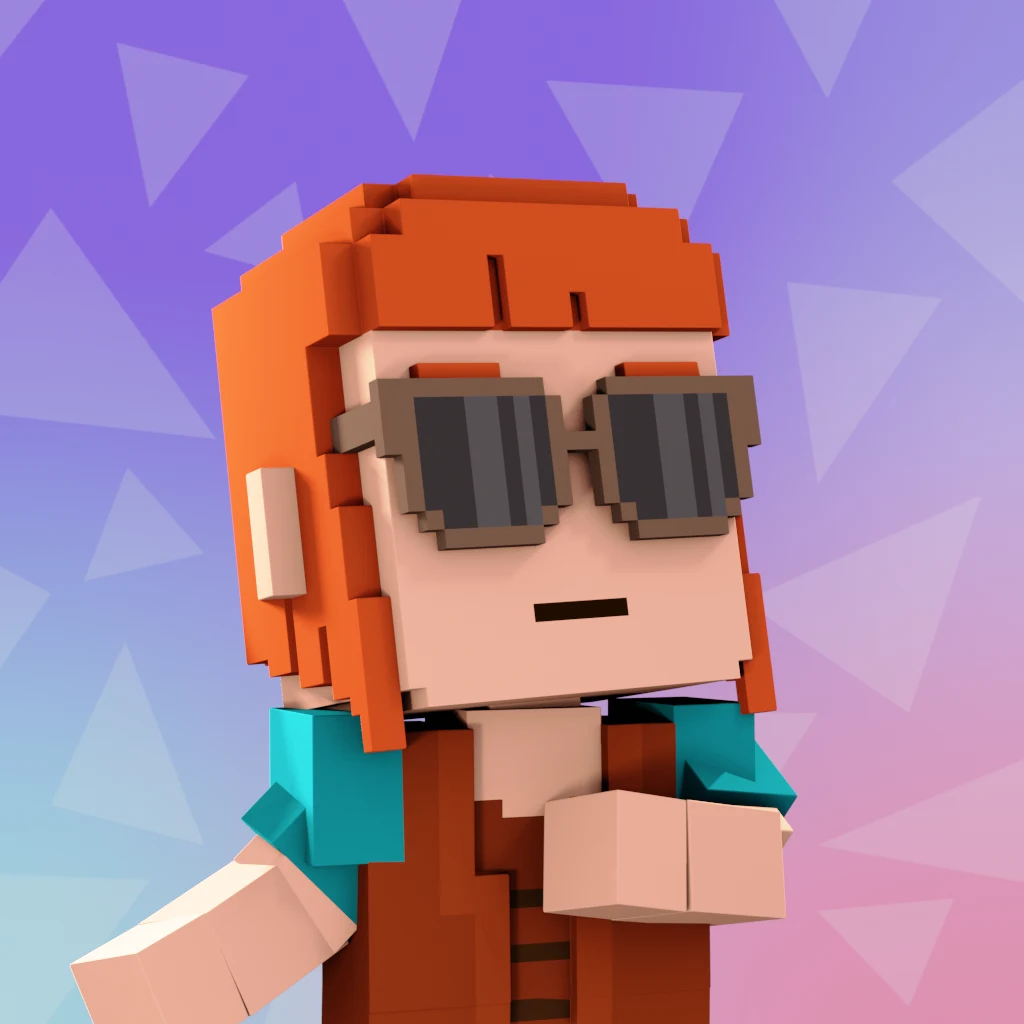 Pirate #6852 voxel render