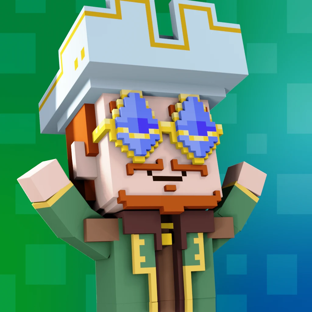 Pirate #6858 voxel render