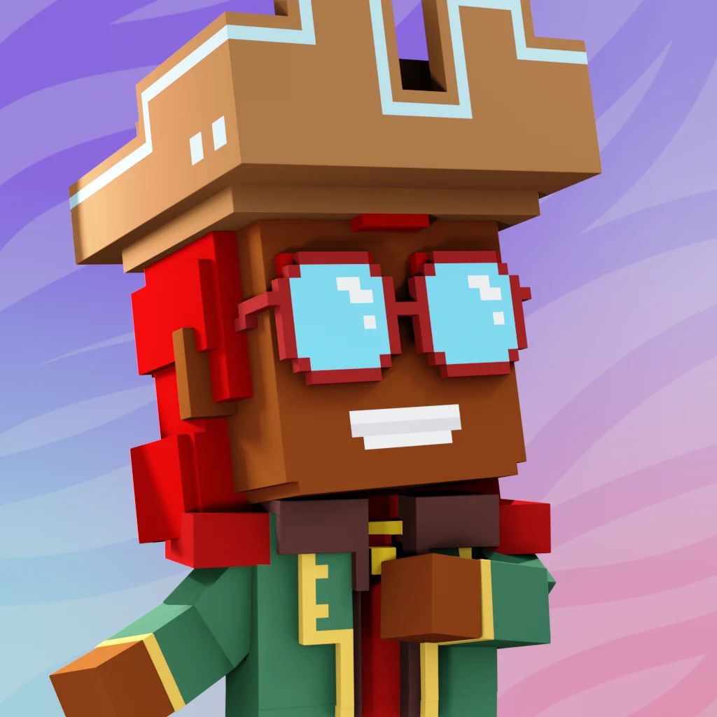 Pirate #6859 voxel render
