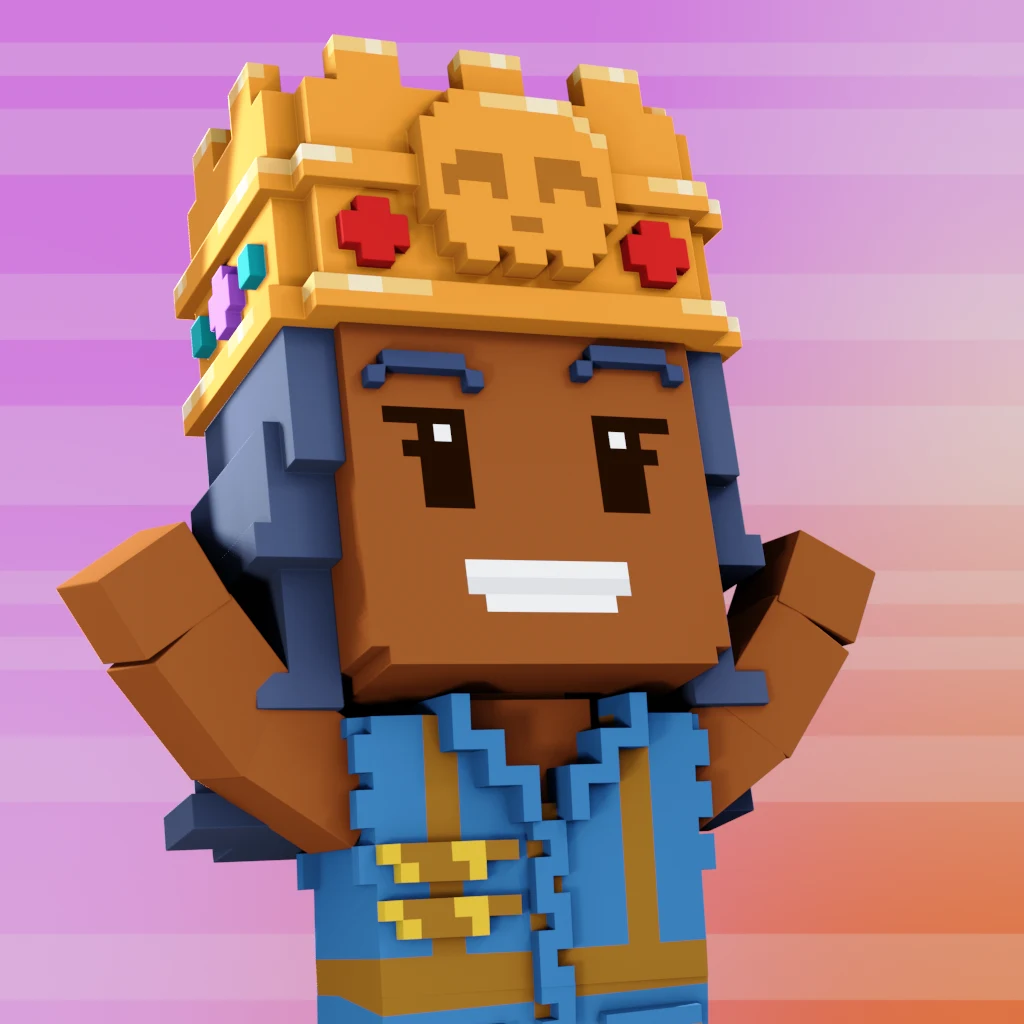 Pirate #6861 voxel render
