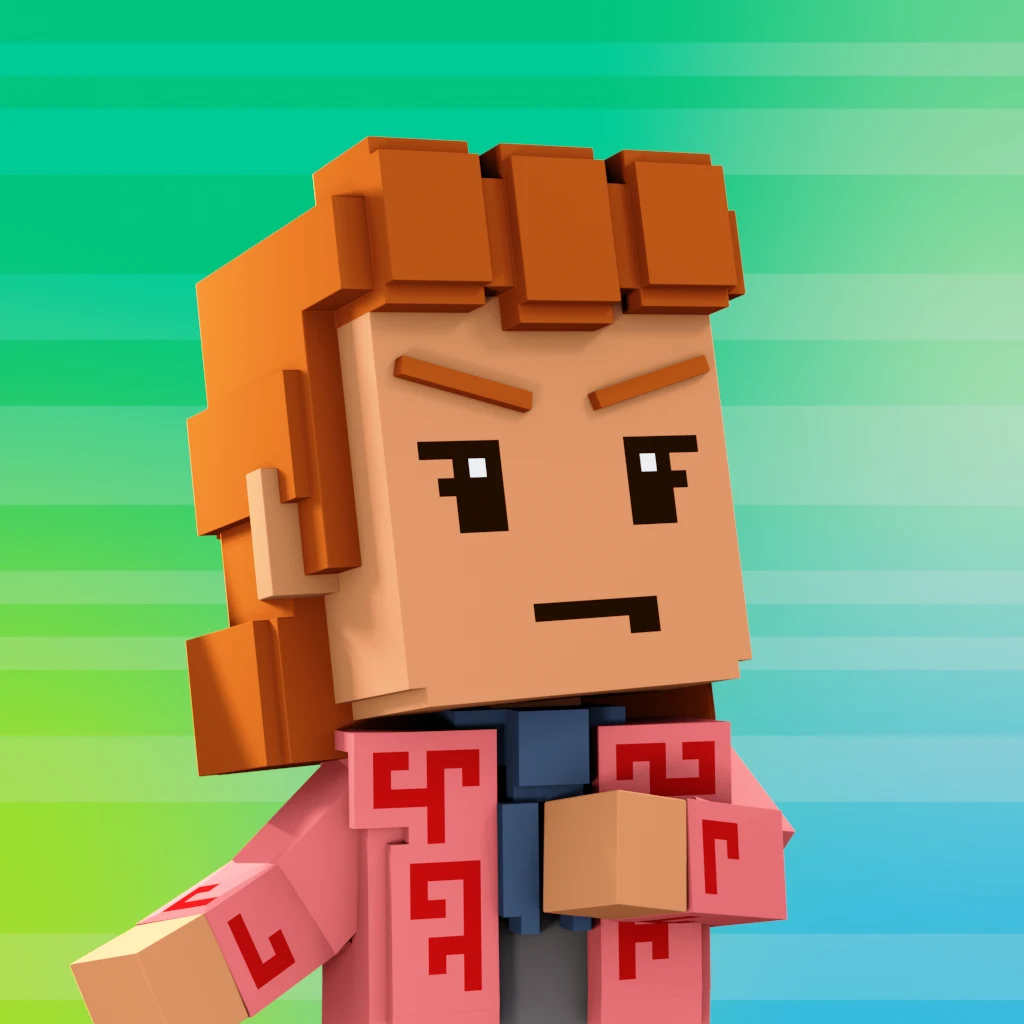 Pirate #6862 voxel render