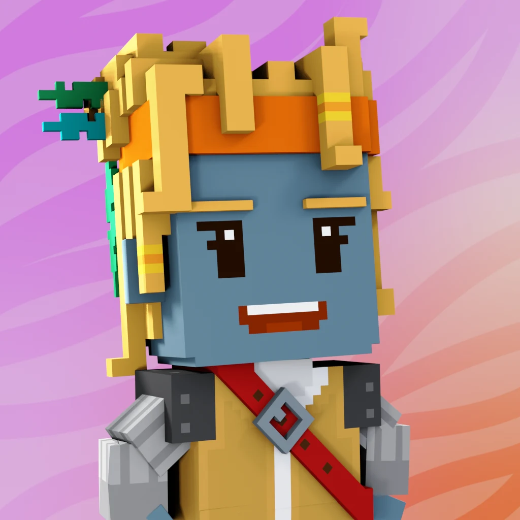 Pirate #6866 voxel render