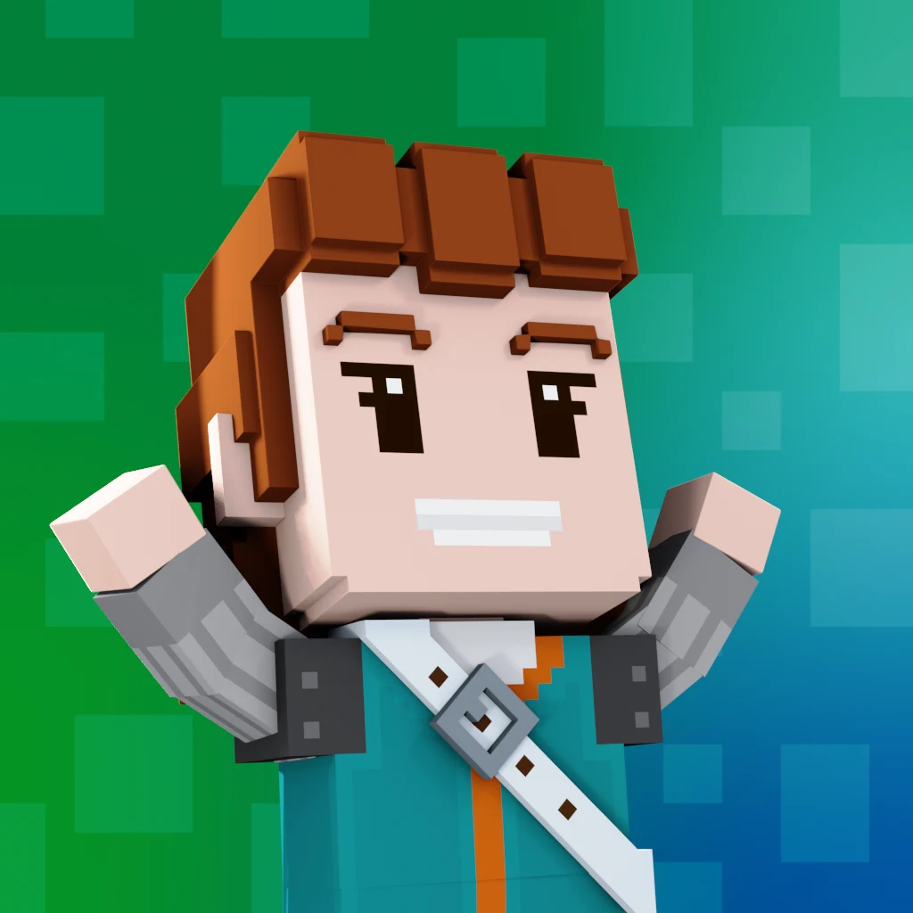 Pirate #6868 voxel render