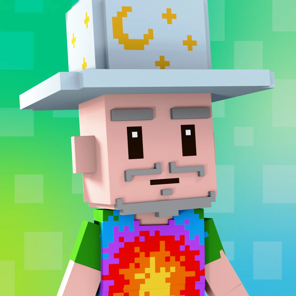 Pirate #6869 voxel render