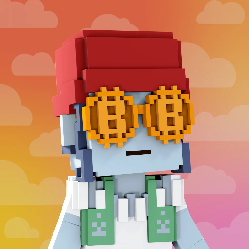 Pirate #687 voxel render