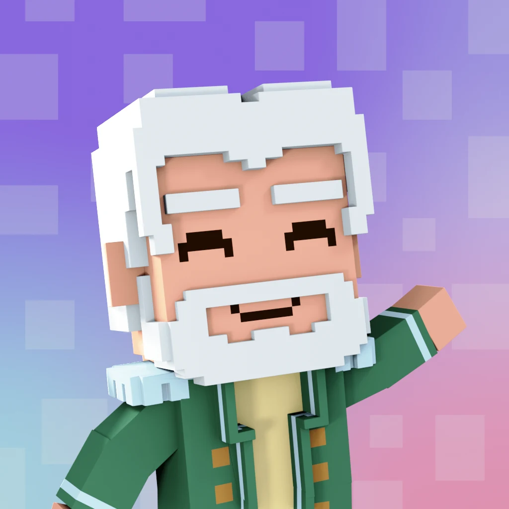 Pirate #6873 voxel render